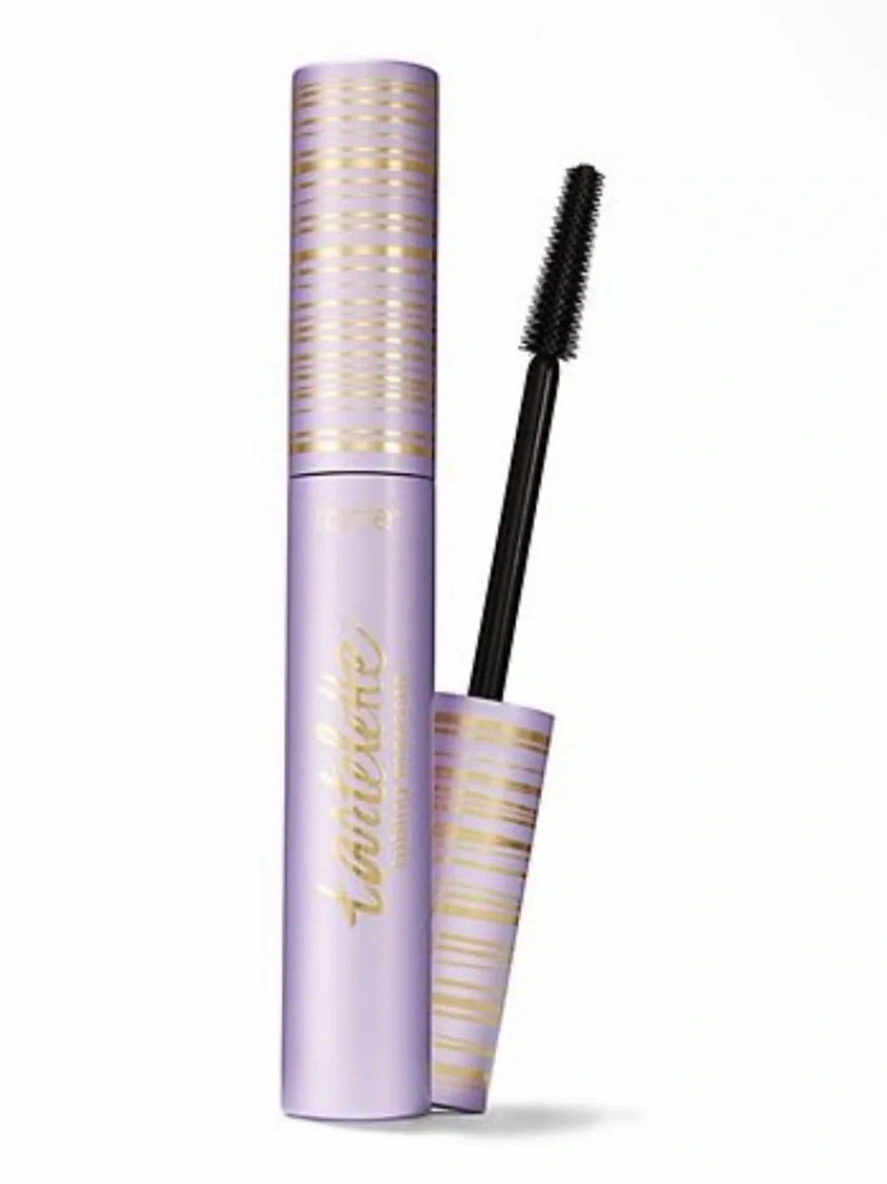 tarte Lavender and Gold Mascara Tube with Black Wand